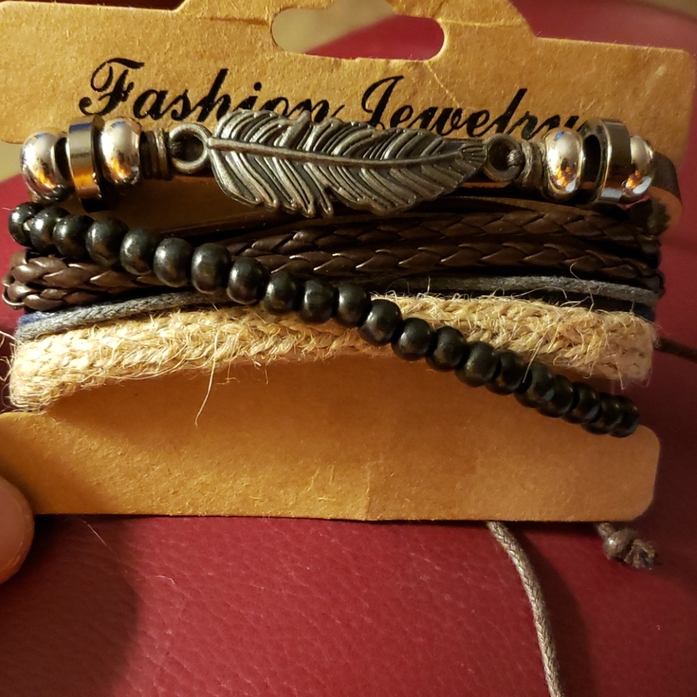 Boho layer bracelet